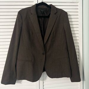 Ann Taylor Brown Blazer